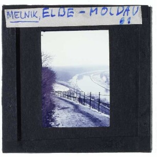 Melnik, Zusammenfluss Moldau und Elbe