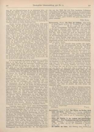 342-345 [Rezension] Bornhäuser, Karl, Die Gebeine der Toten