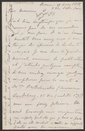 Brief an B. Schott's Söhne : 19.04.1888