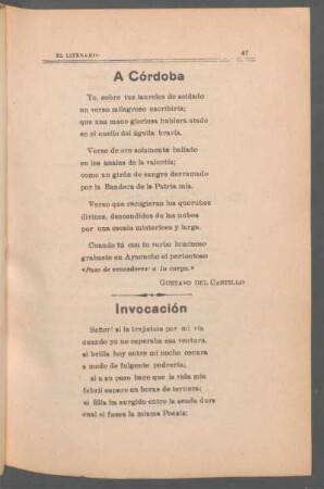 Invocación