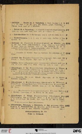 Zeitschriften, Zeitungen, Sammelwerke, Publikationen Gelehrter Gesellschaften (Nr. 1 - 2887)