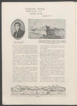 Segunda época, siglo XVIII, desde el año 1750 hasta 1777