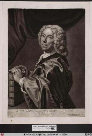 Bildnis Johann Georg Volckamer d. J.