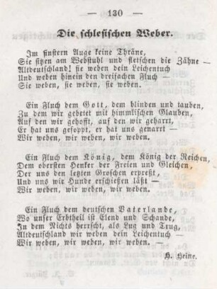Die schlesischen Weber