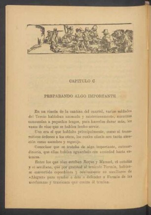 Capítulo C - Preparando algo importante