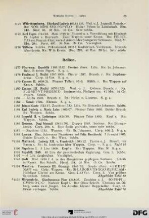 Italien (Nr. 1177-1215)