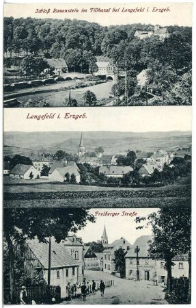 Lengefeld. Schloss Rauenstein, Freiberger Straße
