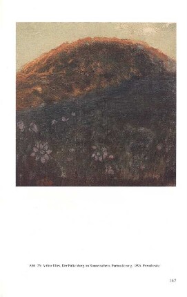 Abb. 25: Arthur Illies, Der Falkenberg im Sonnenschein, Farbradierung, 1896. Privatbesitz.