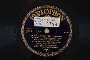 Margarethe : 5. Akt, 5. Szene, Gefängnisszene, I. Teil: "Ach, er ist's, er hat mich genannt" / (Ch. Gounod)
