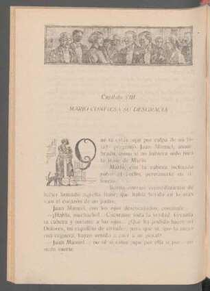 Capítulo VIII - Mario confiesa su desgracia
