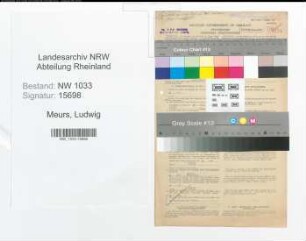 Entnazifizierung Ludwig Meurs , geb. 25.03.1904 (Fabrikant)