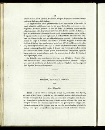 II. Anatomia, Istologia E Fisiologia