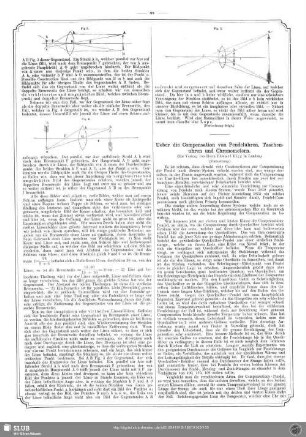 Ueber die Compensation von Pendeluhren, Taschenuhren und Chronometern (Fortsetzung)
