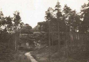 Zittauer Gebirge. Kelchstein