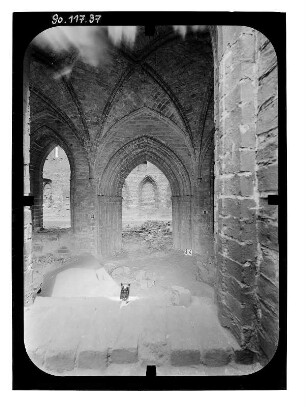 Brandenburg an der Havel. Dominikanerkloster St. Pauli (Ruine). Innenansicht