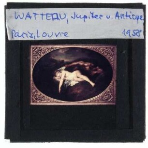 Watteau, Jupiter und Antiope