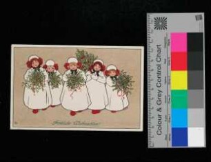 Weihnachtspostkarte von Heidi Kannengiesser an Anna Kannengiesser