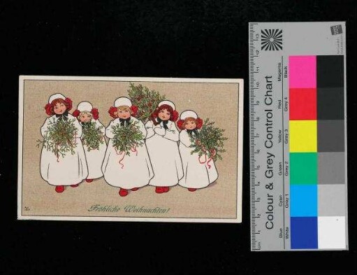 Weihnachtspostkarte von Heidi Kannengiesser an Anna Kannengiesser