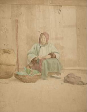 Portrait einer chinesischen Näherin