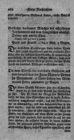 Die neue Clarisse. T.1.2.