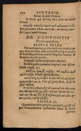 De Compositis Pronominibus.