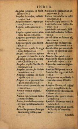 In Joannis Apocalypsim Commentaria
