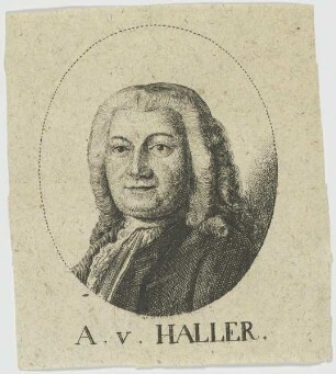 Bildnis des A. v. Haller