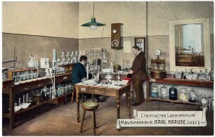 Maschinenfabrik Karl Krause, Leipzig : Chemisches Laboratorium