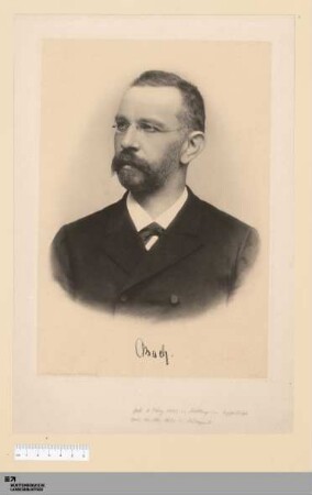 [Bildnis Carl von Bach] : Bach
