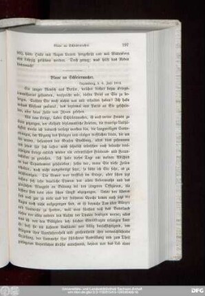 Blanc an Schleiermacher. Luxemburg, d. 6. Juli 1814.