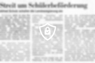 Streit um Schülerbeförderung