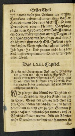 Das LXIII. Capitel.