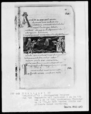 Der Stuttgarter Bibelpsalter — Rückkehr der Juden aus der babylonischen Gefangenschaft