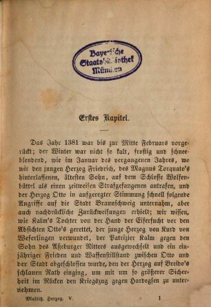 Der Herzog an der Leine : von Hermann von Maltitz, 3,1. Der Vetter des Herzogs und die Göttinger Bürger