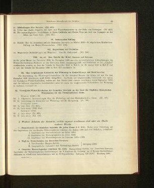 VII. Magnetismus und Deviation.