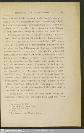 [6. Tvisten mellan kejsaren och Karl]