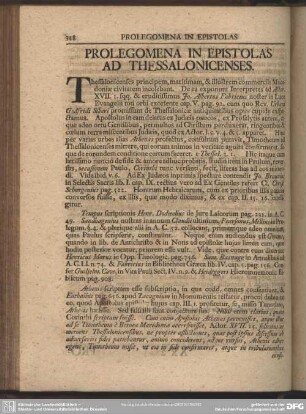 [In Epist. Ad Thessalonicenses]