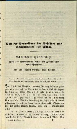 Christliche Sittenlehre der evangelischen Wahrheiten : dem christlichen Volke in sonn- und festtäglichen Predigten vorgetragen, 12. 3. Abth., Der büßende Christ ; 4. Theil