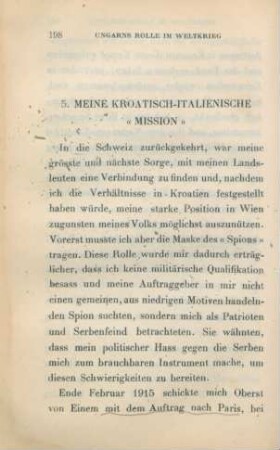 5. Meine Kroatisch-italienische "Mission"