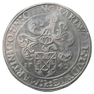 Fundmünze, Guldiner (Guldengroschen), 1542