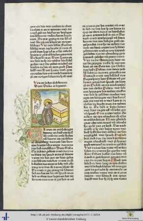 Von der lieben iunckfrowen Sant Otilia ir legennd