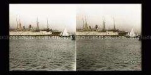 Schiffe im Bosporus, Konstantinopel, Istanbul