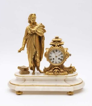 Albert Karl Julius Felsing, Figurenuhr „Friedrich Schiller“, um 1866, Inv. Nr. KH 98/57 UH