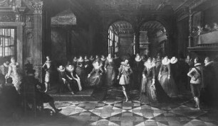 Ball am Hofe des Erzherzogs Albrecht von Österreich und seiner Gemahlin Isabella von Spanien
