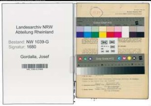 Entnazifizierung Josef Gordalla , geb. 07.03.1915 (Lehrer)
