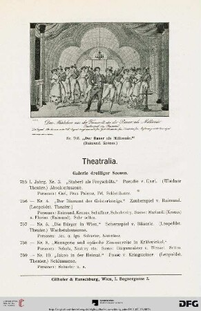 Theatralia (Nr. 755-793)