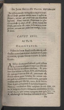 Caput XXIII. - XXVI.