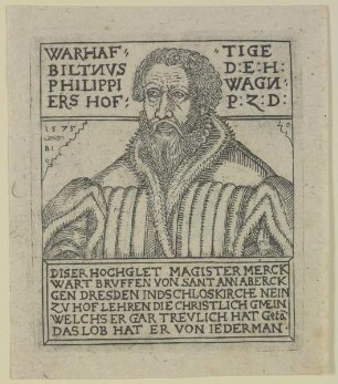 Bildnis des Philippi Wagners