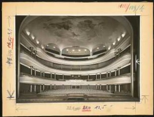 Opernhaus, Köln: Ansicht Zuschauerraum