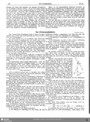 Das Chronographenherz
